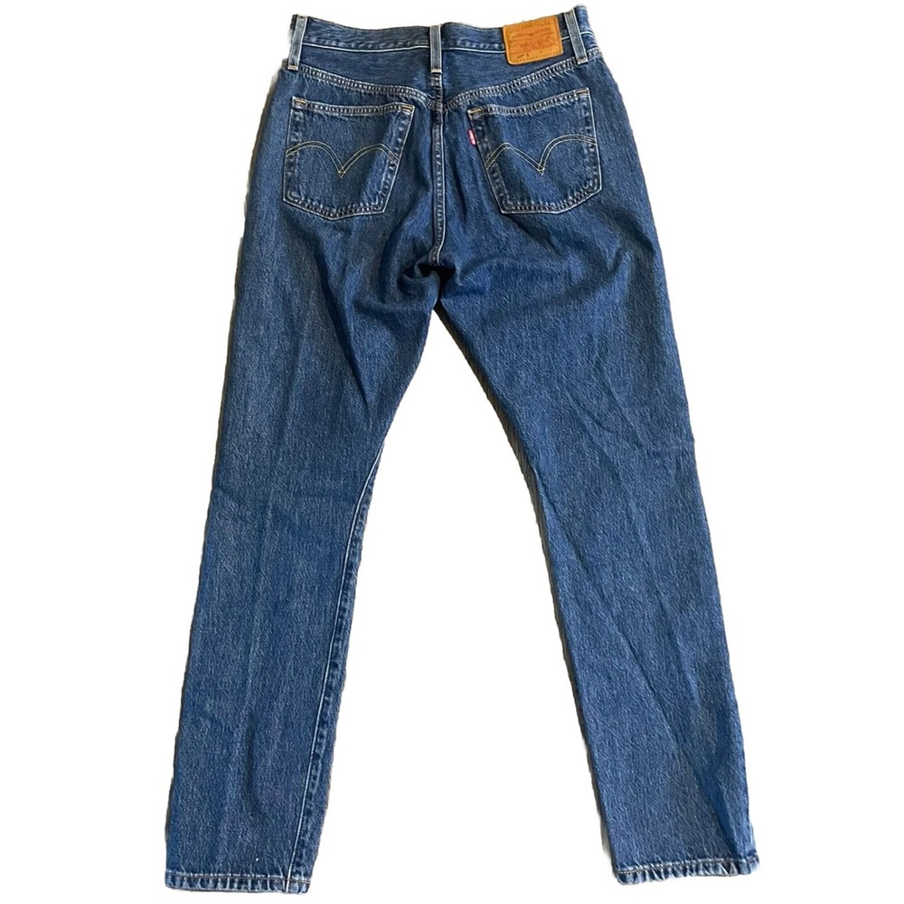 Premium Vintage BIG “E” LEVIS 501 S Red Tab XX Leather A+ 28x30 San Francisco CA